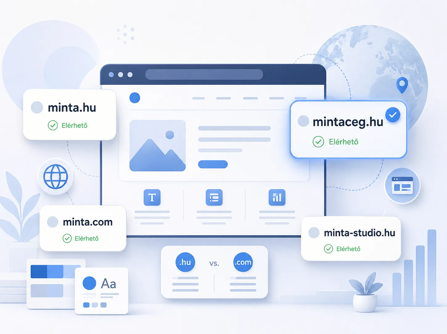 Hogyan válasszon domainnevet céges weboldalhoz? Mi a teendő, ha a jó név már foglalt?